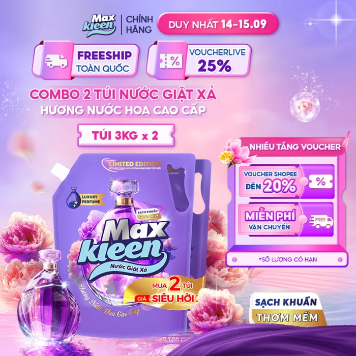 Nước Giặt Xả MaxKleen Hương Nước Hoa có đáng dùng trong 2026?