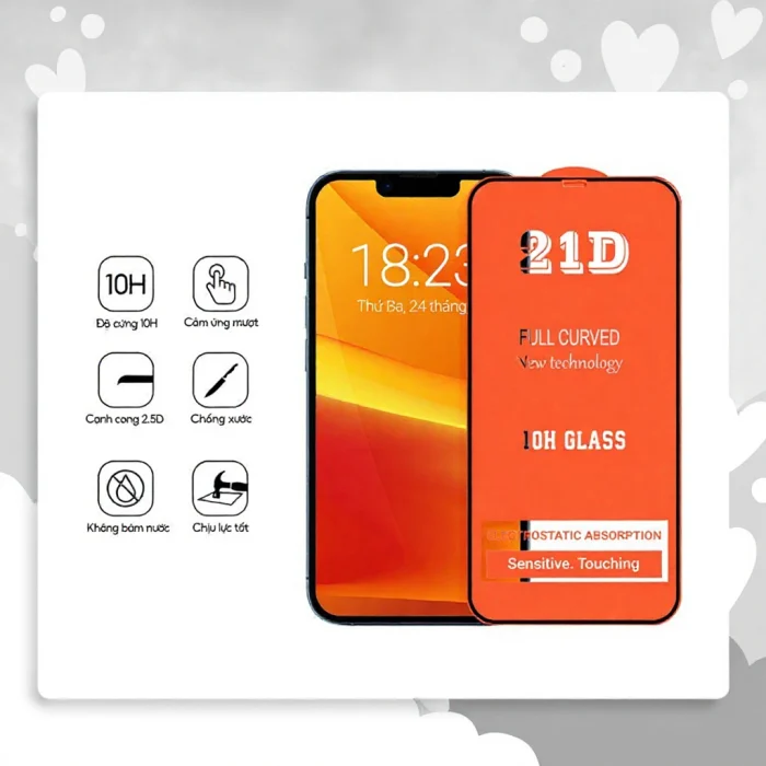 Kính cường lực Baiko 21D có đáng mua cho iPhone 2026